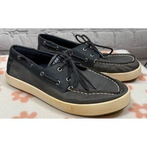 Sperry Boat Shoes Leather Casual Comfort Loafers Deck Shoes Blue Mens 7‎